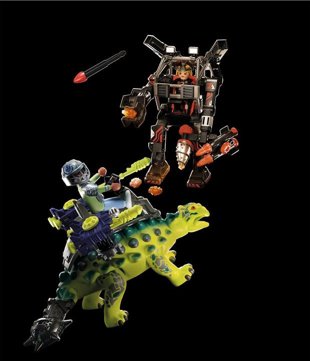 Image du produit Playmobil Saichania : Défense du coureur de combat (70626, Dinosaures Playmobil)