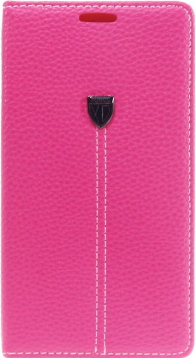 Produktbild OEM Book Case Fashion for Galaxy A3 - Pink (Samsung Galaxy A3)