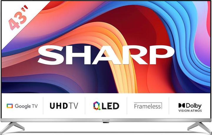 Produktbild Sharp 43GP6260E silber (43", QLED, 4K, 2025)