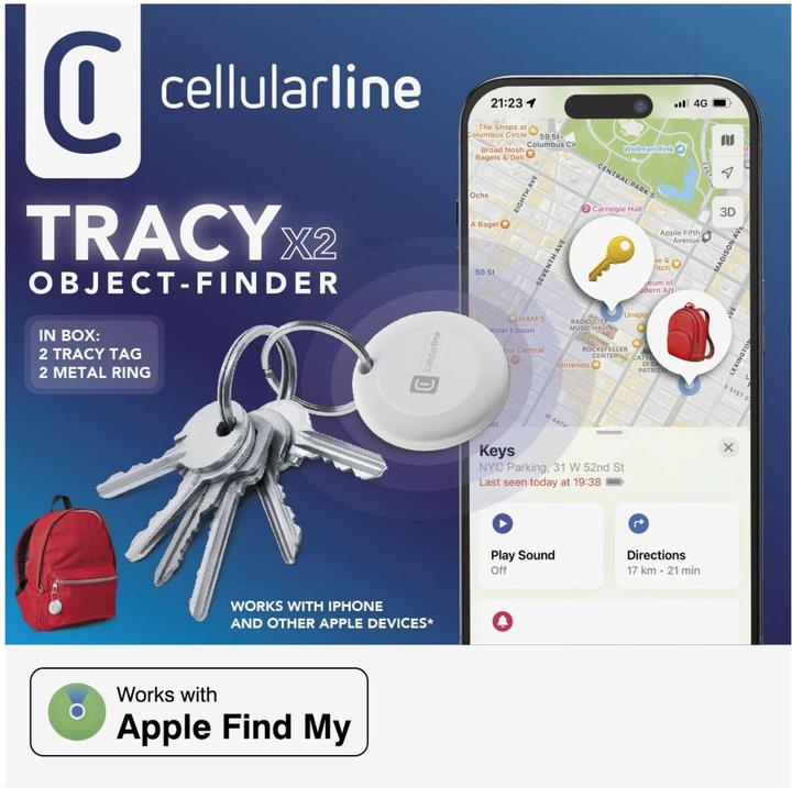 Immagine prodotto Cellularline Tracy - Designed for iOS (iOS)
