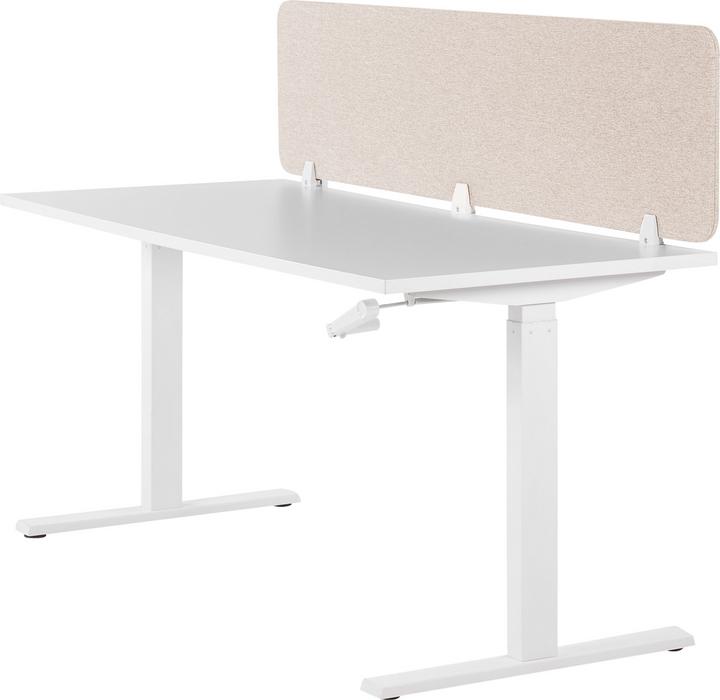 Immagine prodotto Beliani Divisorio per scrivania beige 180 x 40 cm WALLY