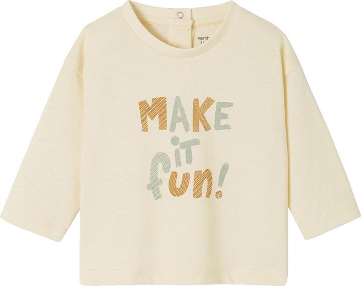 Vertbaudet 3er-Pack Baby Shirts: Langarm & Kurzarm BASIC