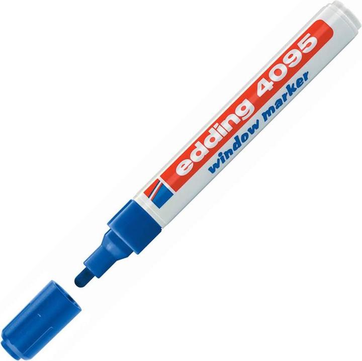 Actual product image Edding Window Marker 4095 (Blue, 3 mm, 10 x)
