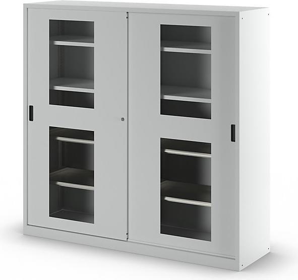 Produktbild Lista Schiebetürenschrank mit Sichtfenstertüren (200 cm, 195 cm)