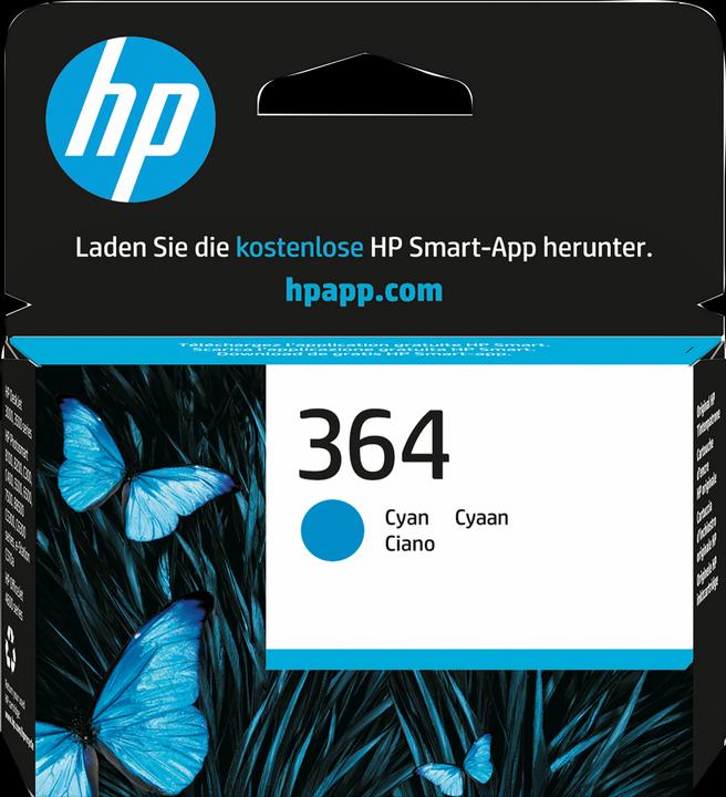 Image du produit HP 364 - Cyan - Original - Cartouche d'encre - pour Deskjet 35XX (C)