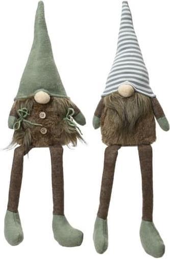 Actual product image Decoris Gnome - sitting - approx. 12 x 8 x 50 cm - 1 piece
