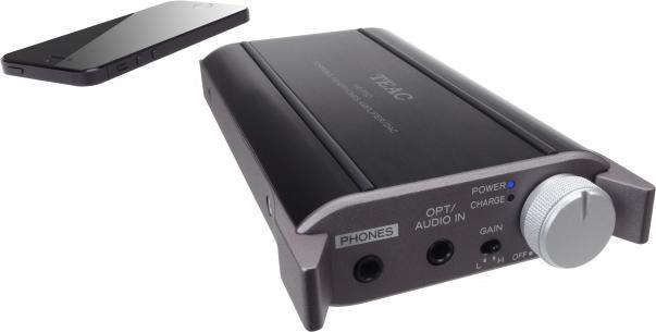 Produktbild TEAC HA-P50 Schwarz (Gain-Schalter, USB-DAC)