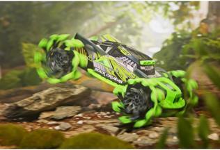 Produktbild Nikko RC 19069 Rock CrushR, Ferngesteuertes RC Auto, Offroad Fahrzeug bis 14 km/h, automatisch ausfa