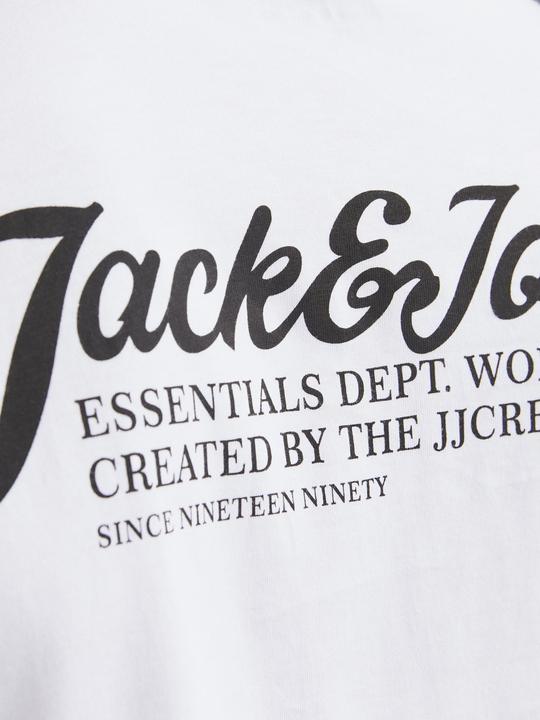 Produktbild Jack & Jones Rückenprint Rundhalsausschnitt T-shirt T-shirt (L)