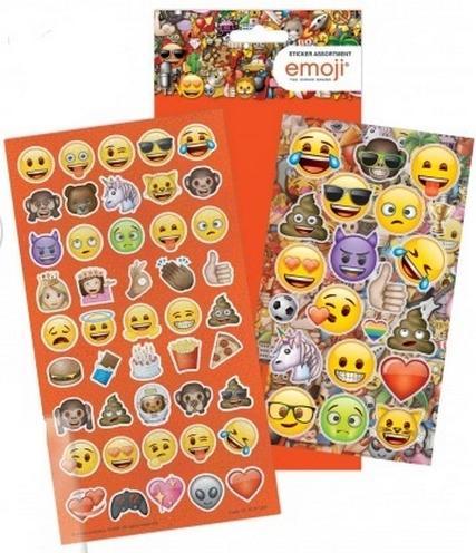 Immagine prodotto Emoji Design Assortiti Foglio di Adesivi Misura Confezione 2
