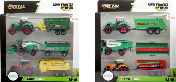 Image du produit Toi-Toys Tracteur métallique avec remorque