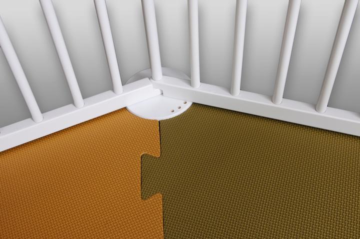 Produktbild Felibaby Krabbelpaket bestehend aus ONE4all 1+5 weiss und ¡Mattimo! Spielmatte braun-oliv