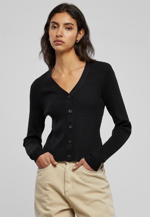 Image du produit Urban Classics Ladies Short Rib Knit Cardigan - 16980 (XXL)