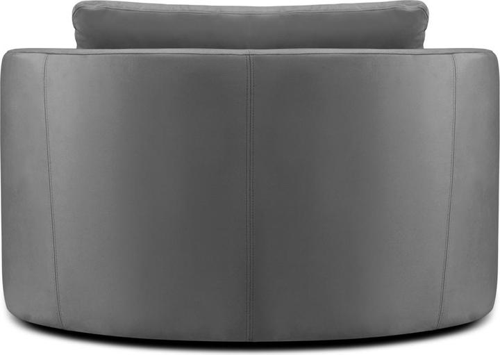 Image du produit Micadoni Fauteuil Pivotant en Velours, "Bliss", 1 Place, 92x92x75 Fabriqué en Europe