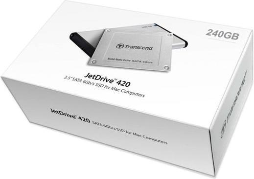 Produktbild Transcend SSD JetDrive 420 240GB, MLC (240 GB, 2.5")