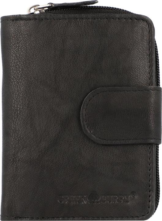 Greenburry Basic Geldbörse RFID Leder 9 cm