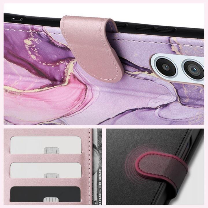 Image du produit Tech-Protect Kaardivahega mobiiliümbris Galaxy A25 Wallet Marble (Samsung Galaxy A25 5G)