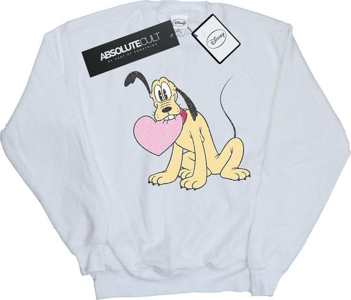 Disney Pluto Love Heart Sweatshirt Mädchen