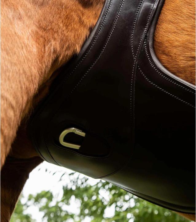 Image du produit Premier Equine sangle bavette équitation anatomique en cuir lizzano