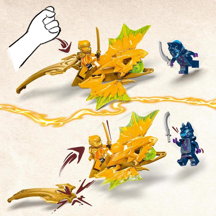 Produktbild LEGO Arins Drachengleiter (71803, LEGO Ninjago)