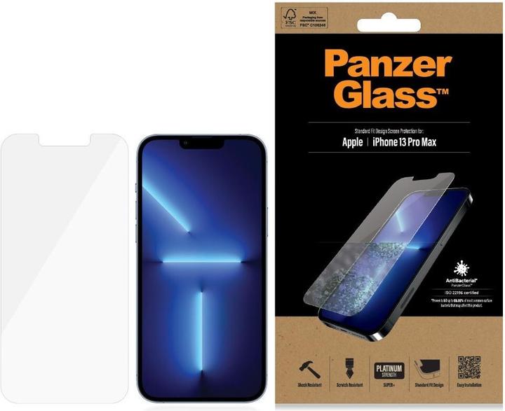Produktbild PanzerGlass Standard Fit (1 Stück, Apple iPhone 13 Pro Max)