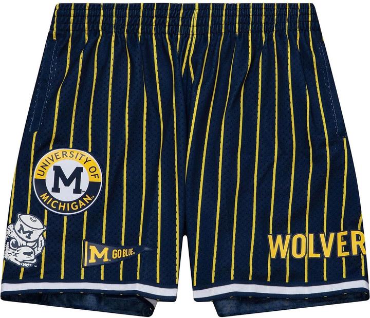 Mitchell & Ness M&N University Of Michigan Hometown Basketball Shorts - S (S)