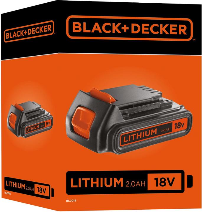 Image du produit Black & Decker 18V / 2.0Ah LiIon (18 V)