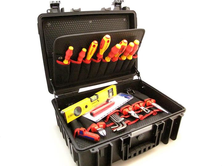 Actual product image Knipex Tool Case “Robust23 Start” Electric (24 pieces)