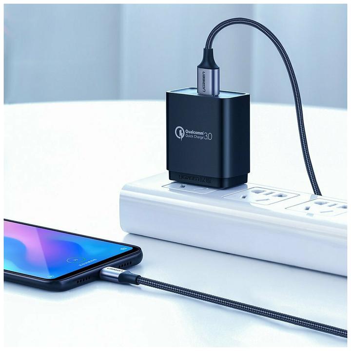 Image du produit Ugreen USB C – USB A (2 m, USB 2.0)