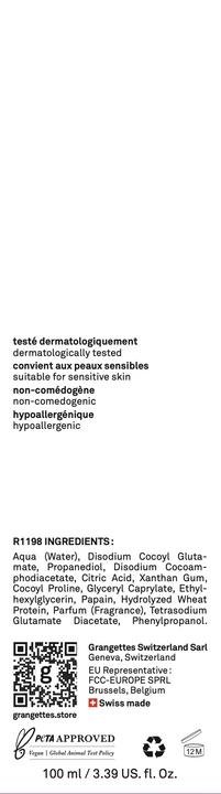 Actual product image Grangettes purifying face gel (Gel, 100 ml)
