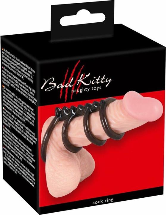 Produktbild Bad Kitty Penis-Hodenring Quartett (2.30 cm)