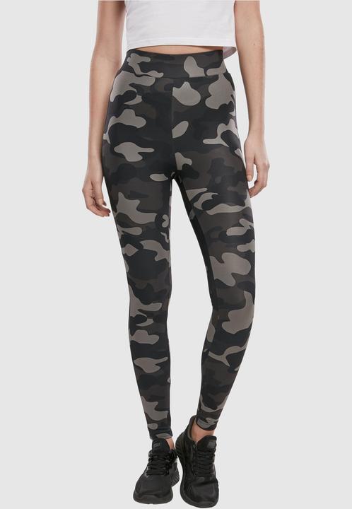 Actual product image Urban Classics Ladies High Waist Camo Tech Leggings (XL)