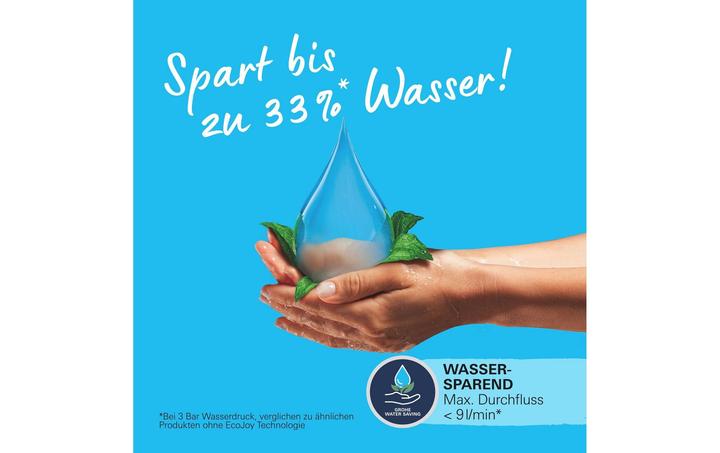 Image du produit Grohe Vitalio Comfort 110 QuickFix Brausestangenset, kleben oder bohren, Länge 900mm, wassersparend, 2 Str