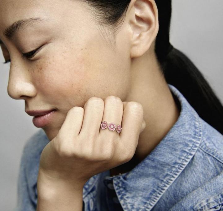 Image du produit Pandora Bague Rose Daisy (58, Argent 925)