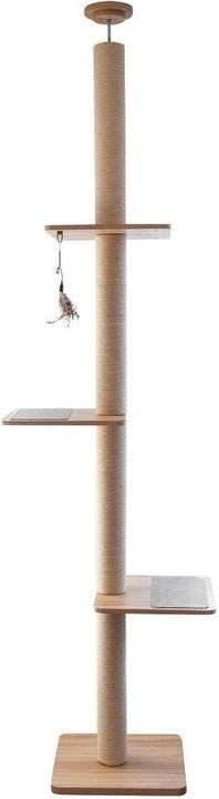 Beonebreed Katt3 (244 cm, Gris, Marron)