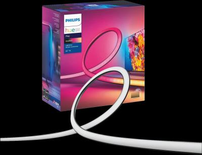 Actual product image Philips Hue Play Gradient Lightstrip 65" (RGBW, 254 cm, Indoor)