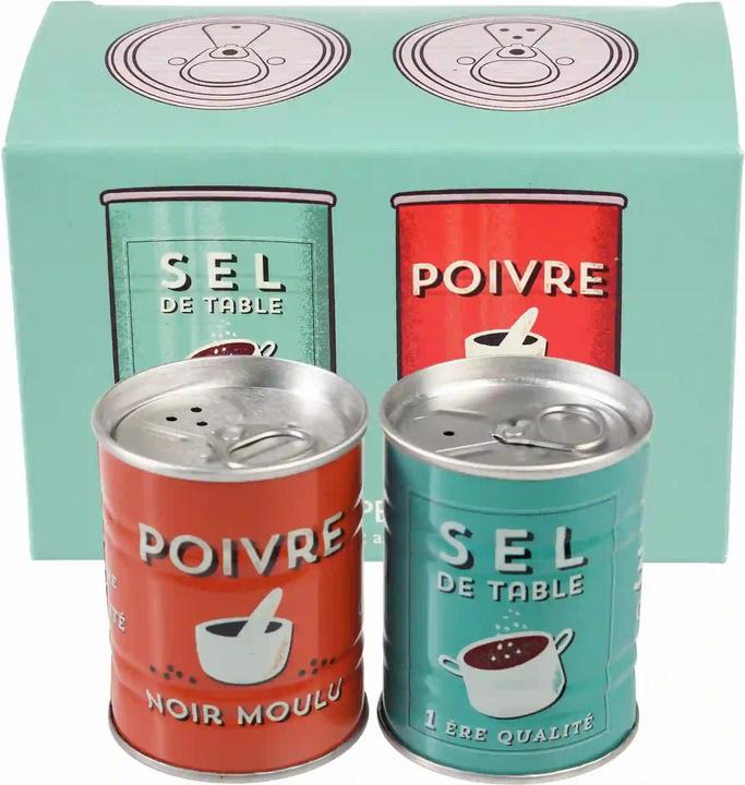 Actual product image Rex London salt and pepper shakers (x2) (Pepper, Salt)