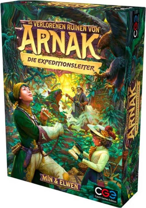 Actual product image Czech games edition CZ116 - Expedition Leaders - Board Game, for 1-4 Players, from 12 years (DE Expansion) (German)