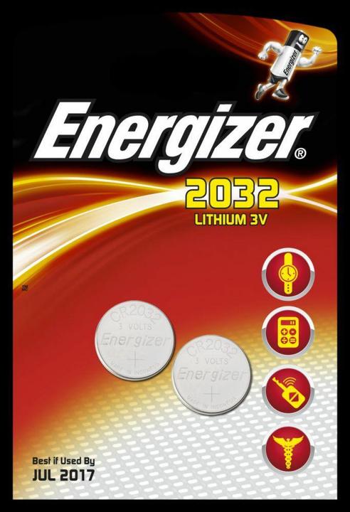 Actual product image Energizer Lithium (4 pcs., CR2032, 235 mAh)