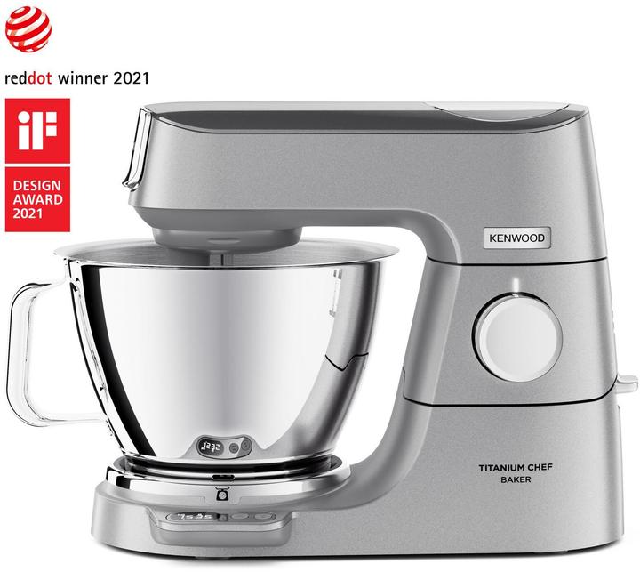 Actual product image Kenwood Titanium Chef Baker Silber (1200 W)