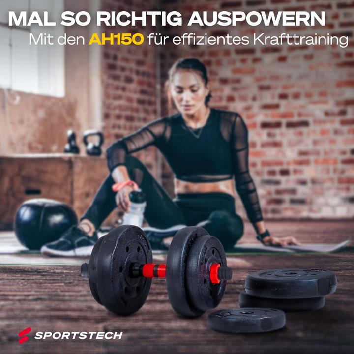 Produktbild Sportstech Hantel AH150 20 KG (1 x 20 kg)