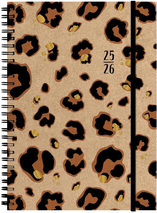 Produktbild Simplex Schüleragenda KraftPAPIER 25/26 500412.26 1W/2S 17M Leo ML 14.8x21cm (14.8 x 21 cm, Deutsch)