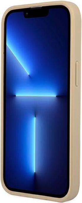 Immagine prodotto Guess GUHCP14SPSATLE Custodia rigida iPhone 14 6.1" beżowy/beige SaffianoTriangle Logo (Apple iPhone 14)