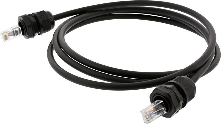 Actual product image Deltaco Gaming Patch cable (S/FTP, CAT6a, 1 m)