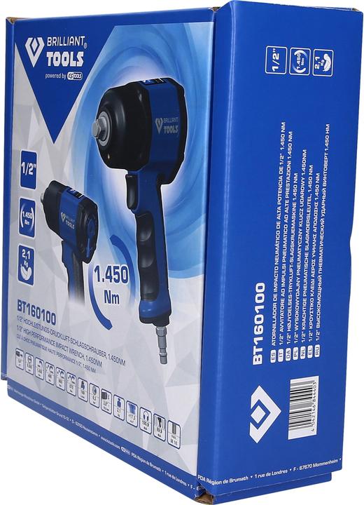 Produktbild Brilliant Tools Druckluft-Schlagschrauber (Druckluft)