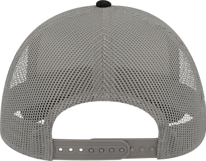 Actual product image Atlantis Unisex Adult Rapper 5 Panel Canvas Recycled Trucker Cap (One size)
