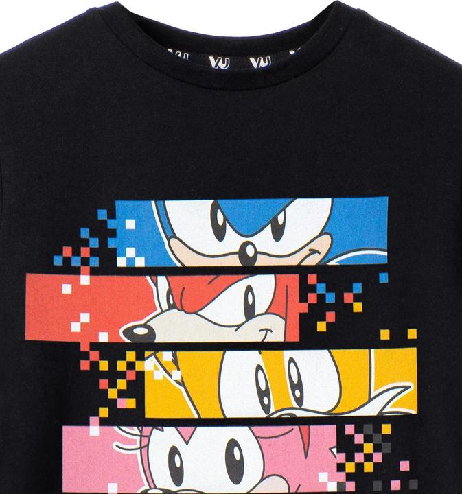 Immagine prodotto Sonic The Hedgehog Maglietta Pixel Ragazzi (158, 164)
