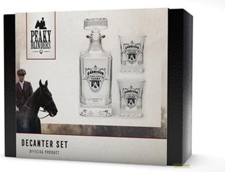 Actual product image ABYstyle Peaky Blinders Set : Caraffa / 2 bicchieri - Garrison (750 ml, 3 x)