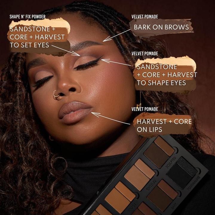 Actual product image Danessa Myricks Danessa Face - Groundwork Defining Neutrals (Groundwork Defining Neutrals)