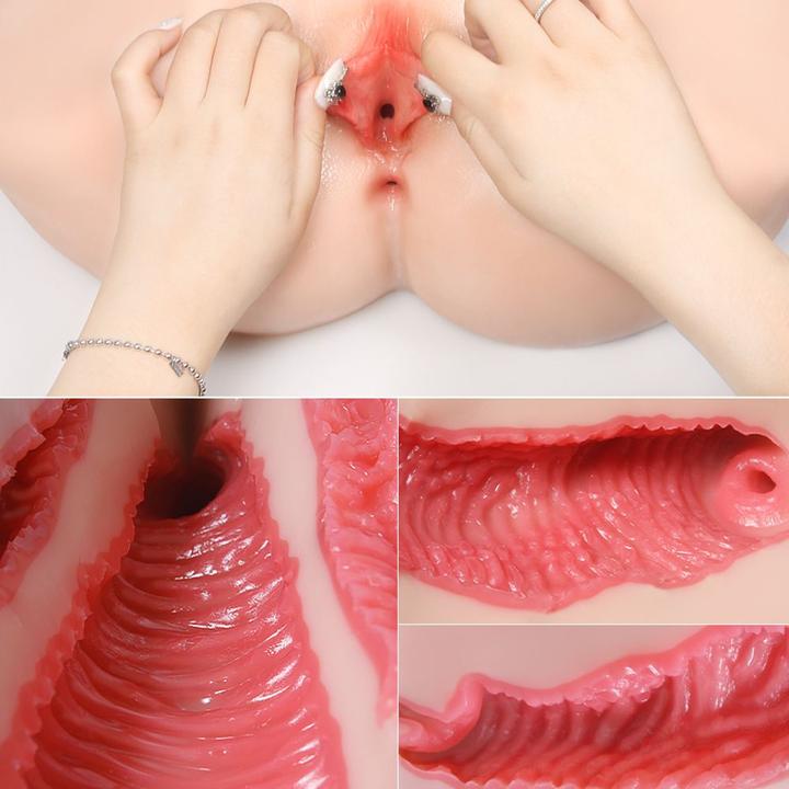 Actual product image Kokos - 004 Vanilla Onahole Real Vagina Double Layer
